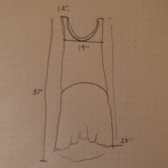 Left of Center Calla Tank Tunic TAN Sz. S - Picture 7 of 7